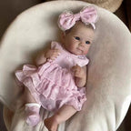 3D Advanced Skin-tone Painted Lifelike Reborn Baby Doll