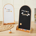 Double-Sided Arched Magnet Chalkboard