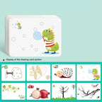 Children's Finger Drawing Paint Kindergarten Color Printing Mud Baby Graffiti Printing Pad Drawing Tool Palm Pointillism