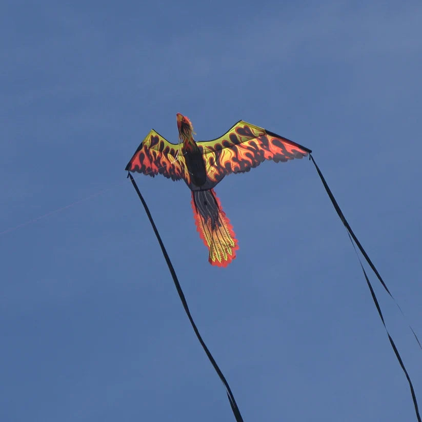 74 inch (6 foot) Wingspan 3-D Nylon Firebird Phoenix Kite