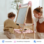 Pink Magnitales Easel & Paper Roll Set