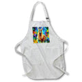 Apron - Stylish colorful llama animal. Family, kid friendly digital art gift Alexis Design - Animals Llama