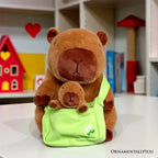 Coco the Capybara & Her Baby Plushie Set