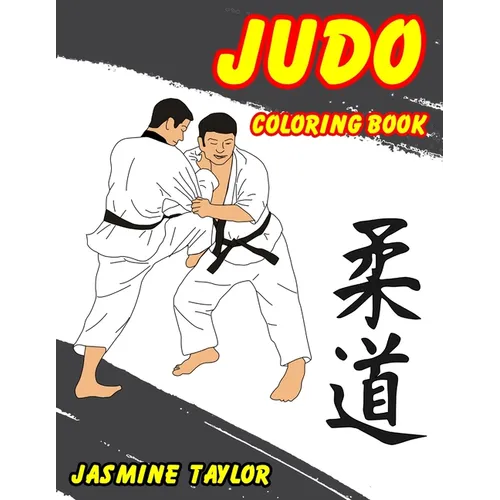 Judo Coloring Book - Paperback