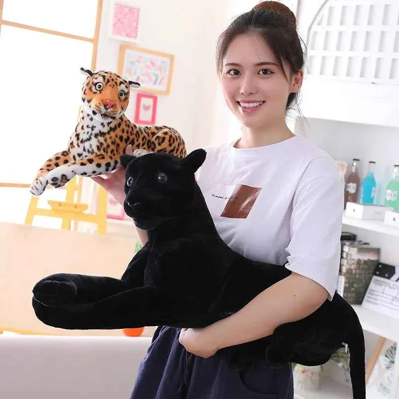 Giant Tiger/Panther Plush Toy (11.8-47.2 in) - Soft Stuffed Animal Pillow Gift