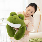 Hot Simulation Giant Frog Plush Toy Stuffed Animals Green