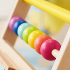 Premium Natural Wooden Activity Walker