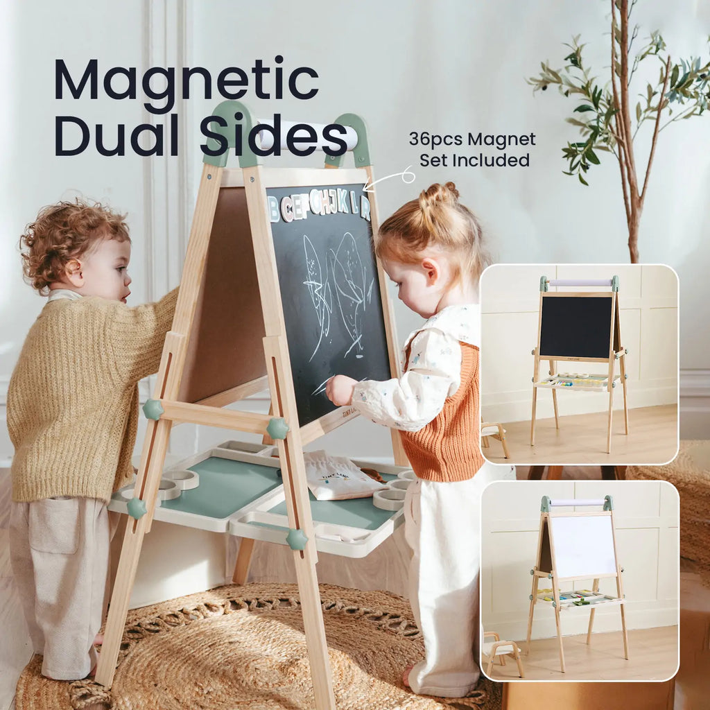 Pink Magnitales Easel & Paper Roll Set