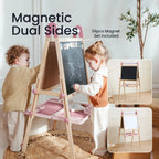 Pink Magnitales Easel & Paper Roll Set