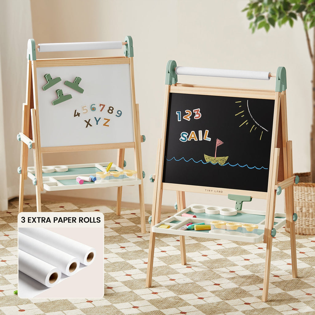 Pink Magnitales Easel & Paper Roll Set