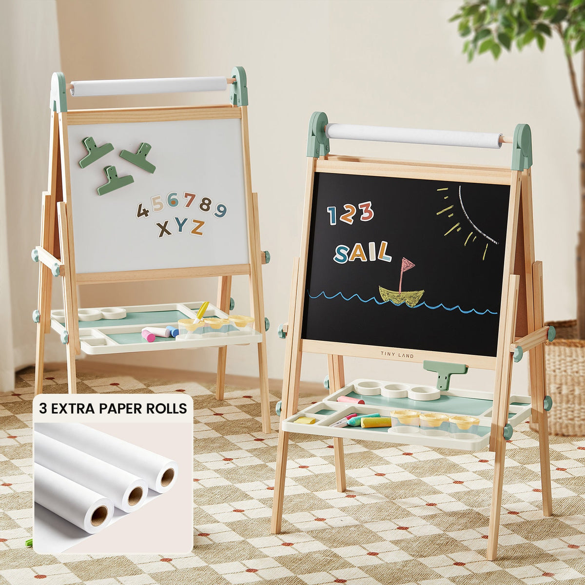 Pink Magnitales Easel & Paper Roll Set