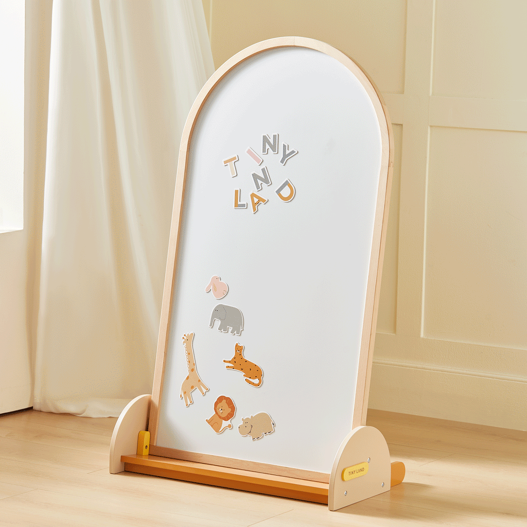 Double-Sided Arched Magnet Chalkboard
