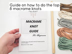 Beginner macrame wall hanging kit