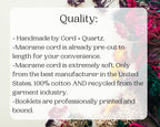Beginner macrame wall hanging kit