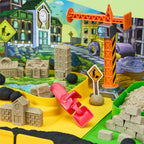 Kinetic Sand Construction Zone Playset