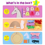 LAOESE Unicorn Sewing Craft Kit for Kids Ages 8-12 Arts & Crafts Gift