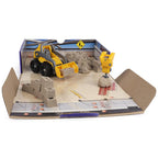 Kinetic Sand Digs and Demolish Truck