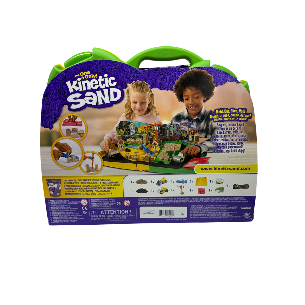 Kinetic Sand Construction Zone Playset
