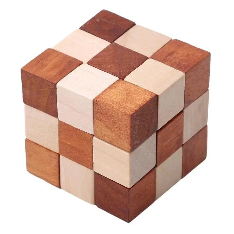Wooden Lock Game Puzzle
