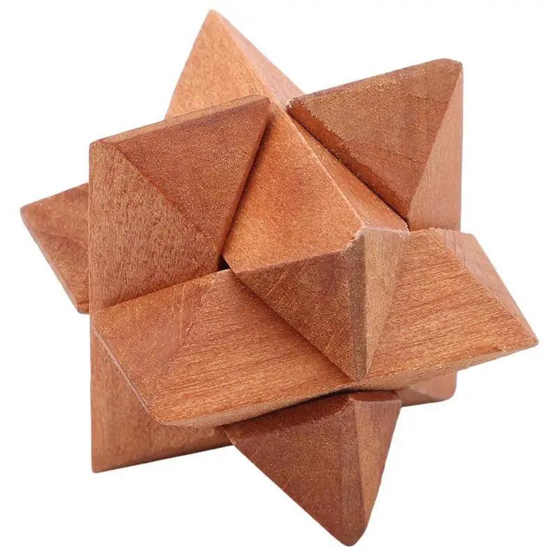 Wooden Lock Game Puzzle