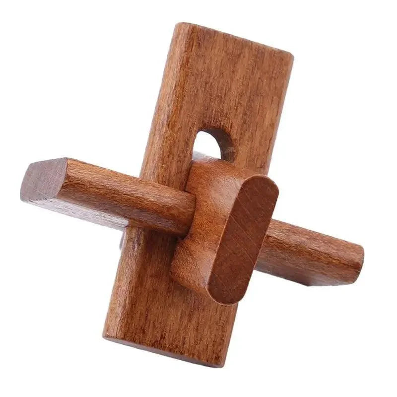 Wooden Lock Game Puzzle