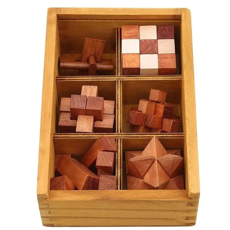 Wooden Lock Game Puzzle