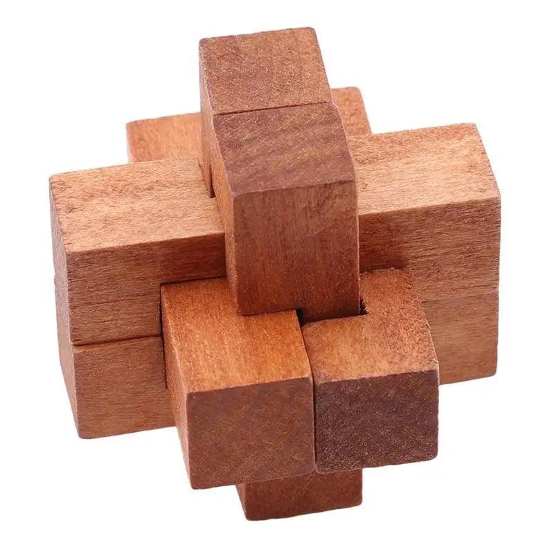 Wooden Lock Game Puzzle